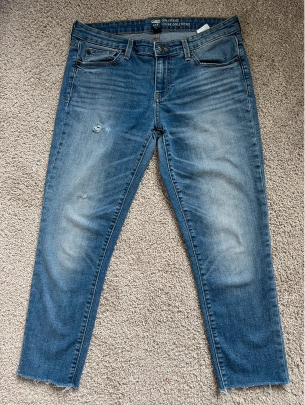 Gap Girlfriend Coupe Cropped Jeans